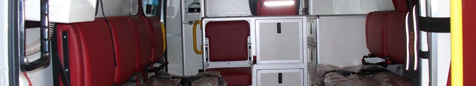 Ambulance interior